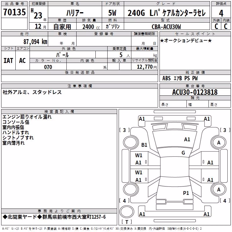 TOYOTA HARRIER