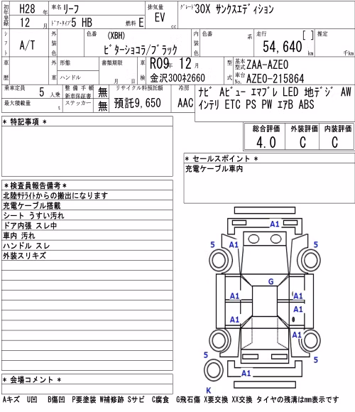 NISSAN LEAF