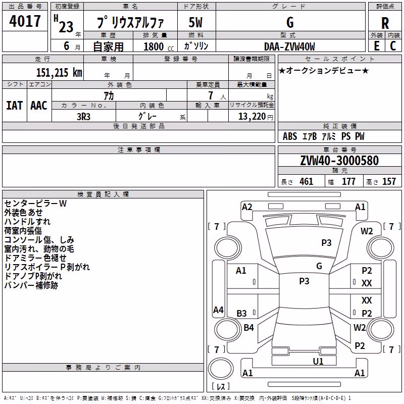 TOYOTA PRIUS ALPHA