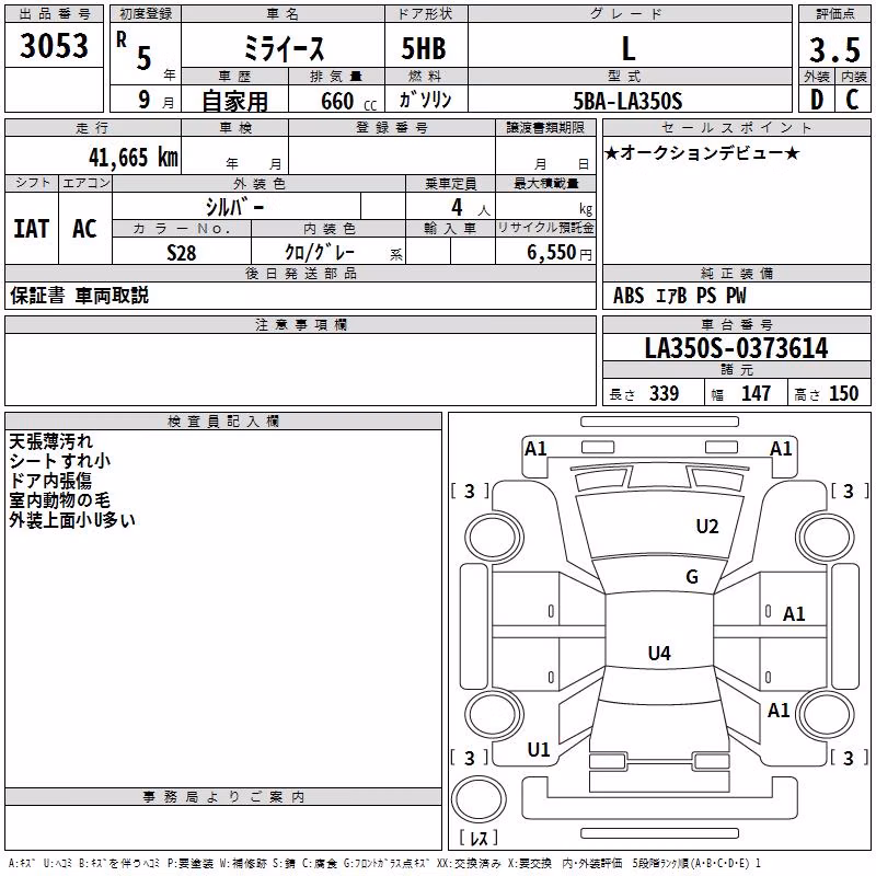 DAIHATSU MIRA E:S