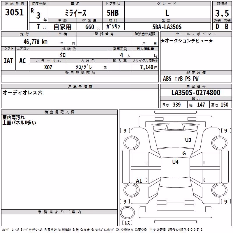 DAIHATSU MIRA E:S