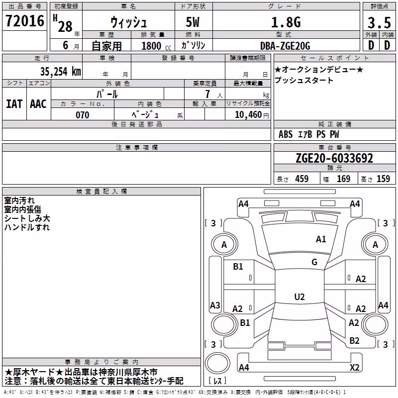 TOYOTA WISH