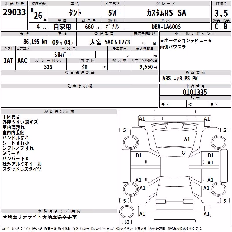 DAIHATSU TANTO