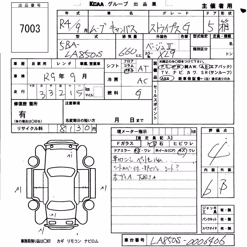 DAIHATSU MOVE CANBUS