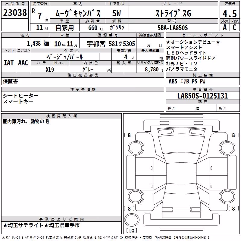 DAIHATSU MOVE CANBUS
