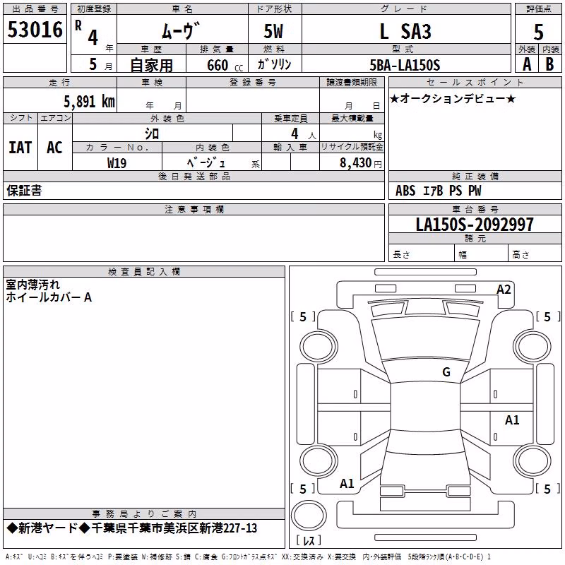 DAIHATSU MOVE