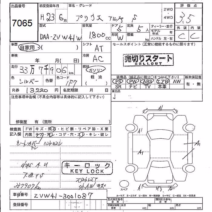TOYOTA PRIUS ALPHA
