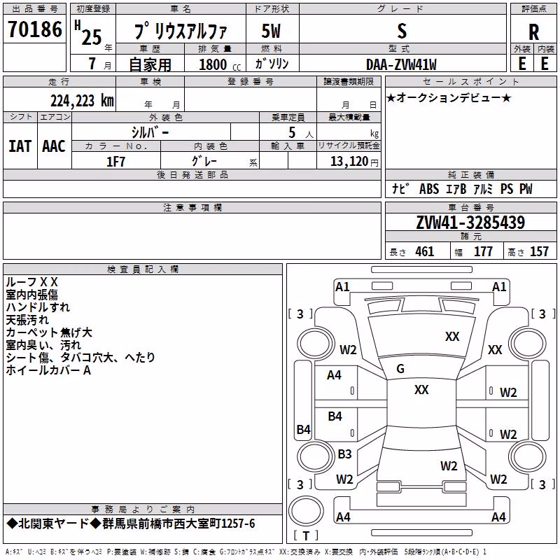 TOYOTA PRIUS ALPHA