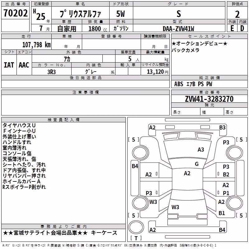 TOYOTA PRIUS ALPHA