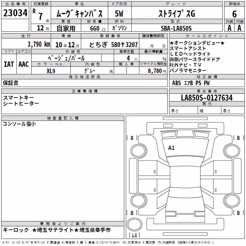 DAIHATSU MOVE CANBUS