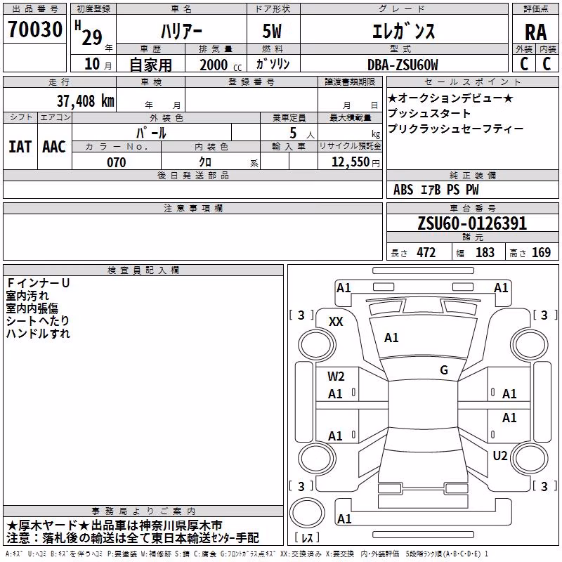 TOYOTA HARRIER