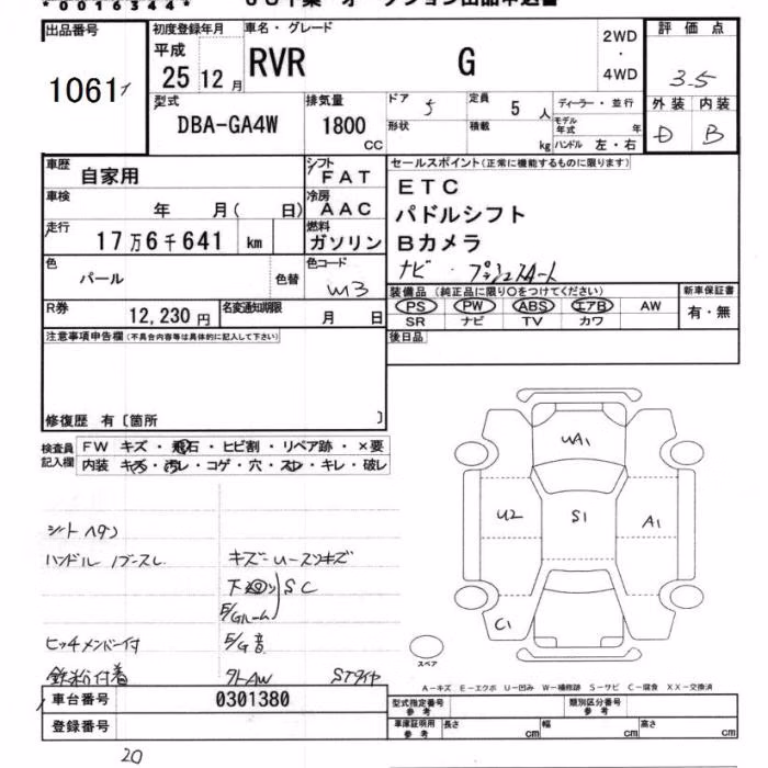 MITSUBISHI RVR