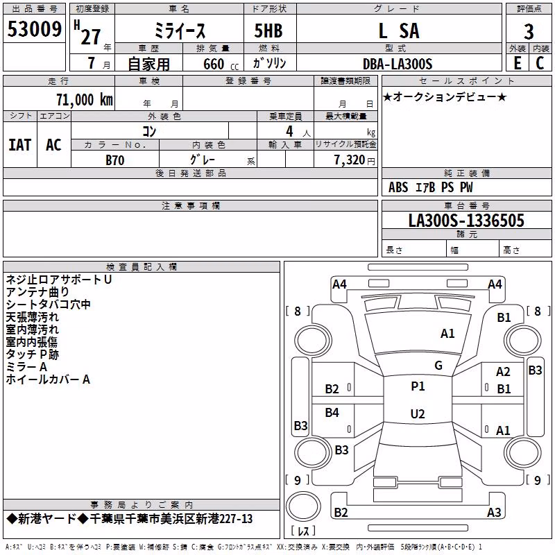 DAIHATSU MIRA E:S