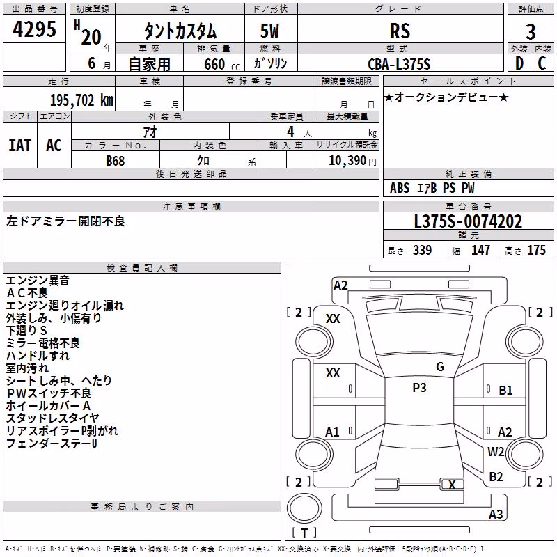 DAIHATSU TANTO
