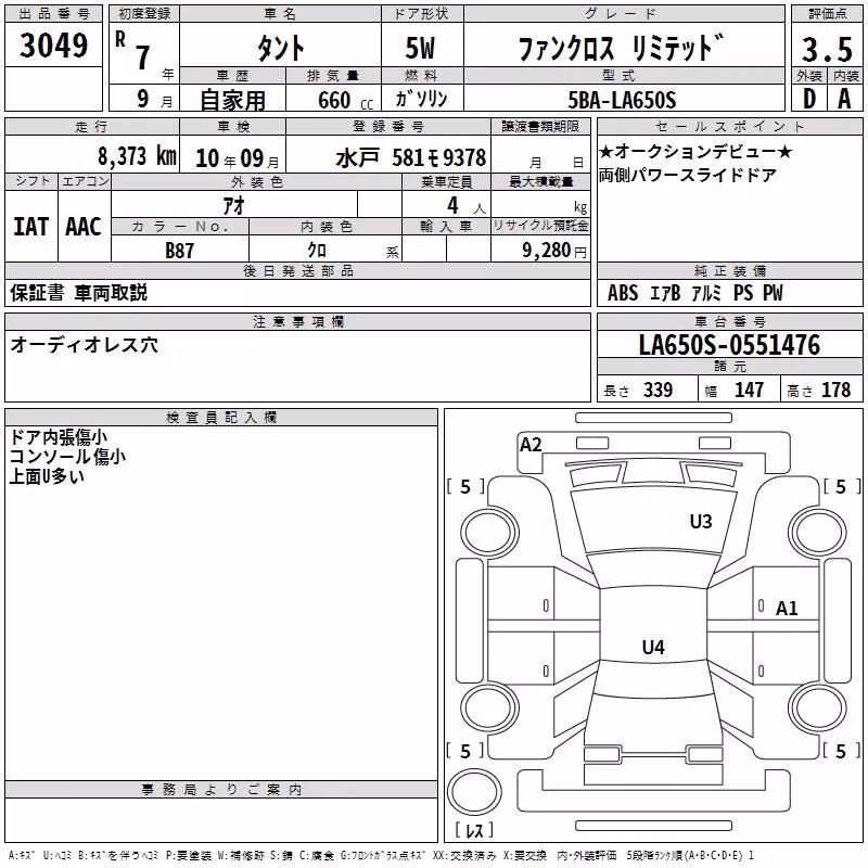 DAIHATSU TANTO