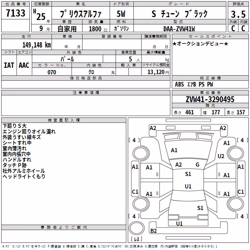 TOYOTA PRIUS ALPHA