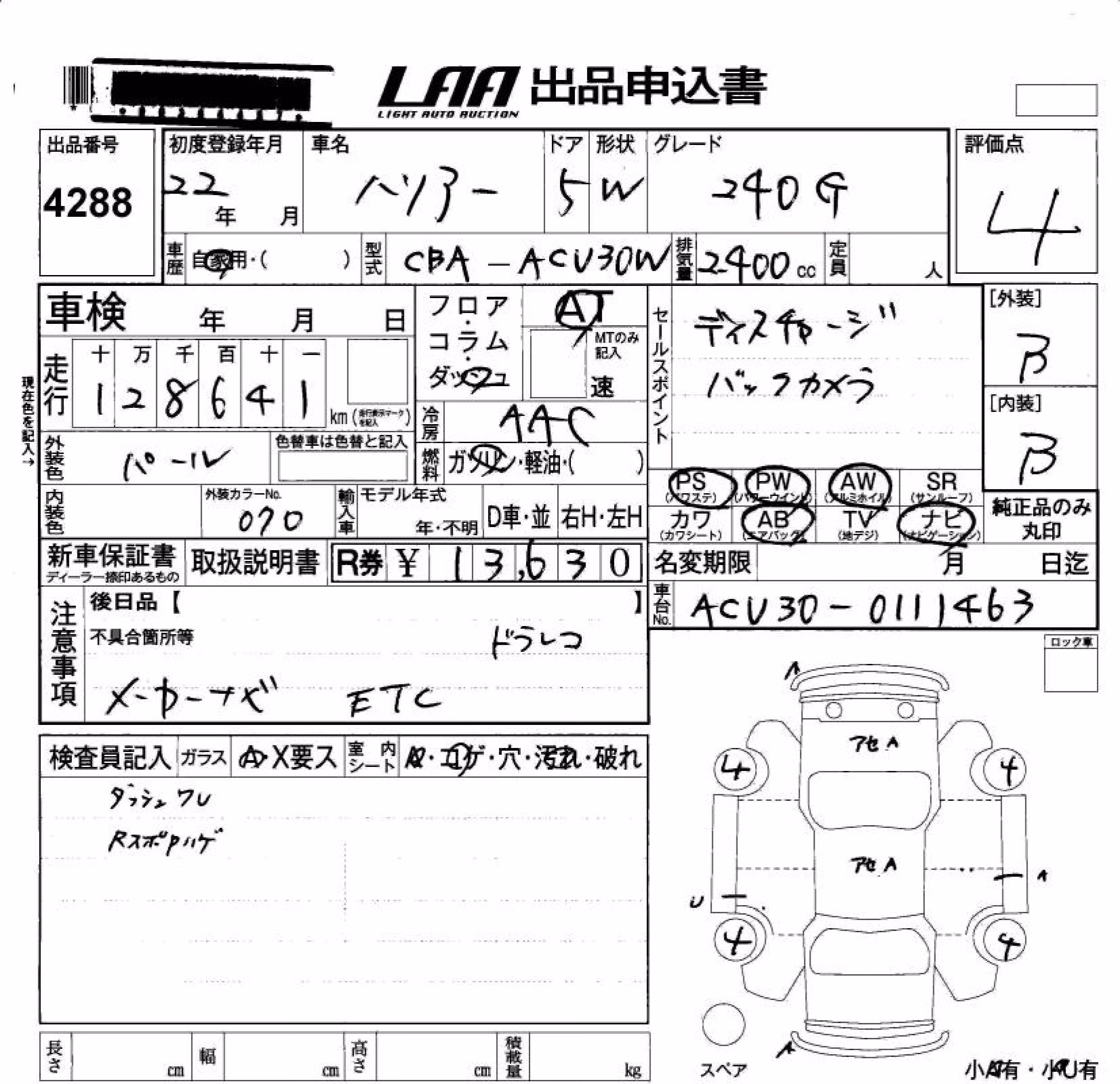 TOYOTA HARRIER