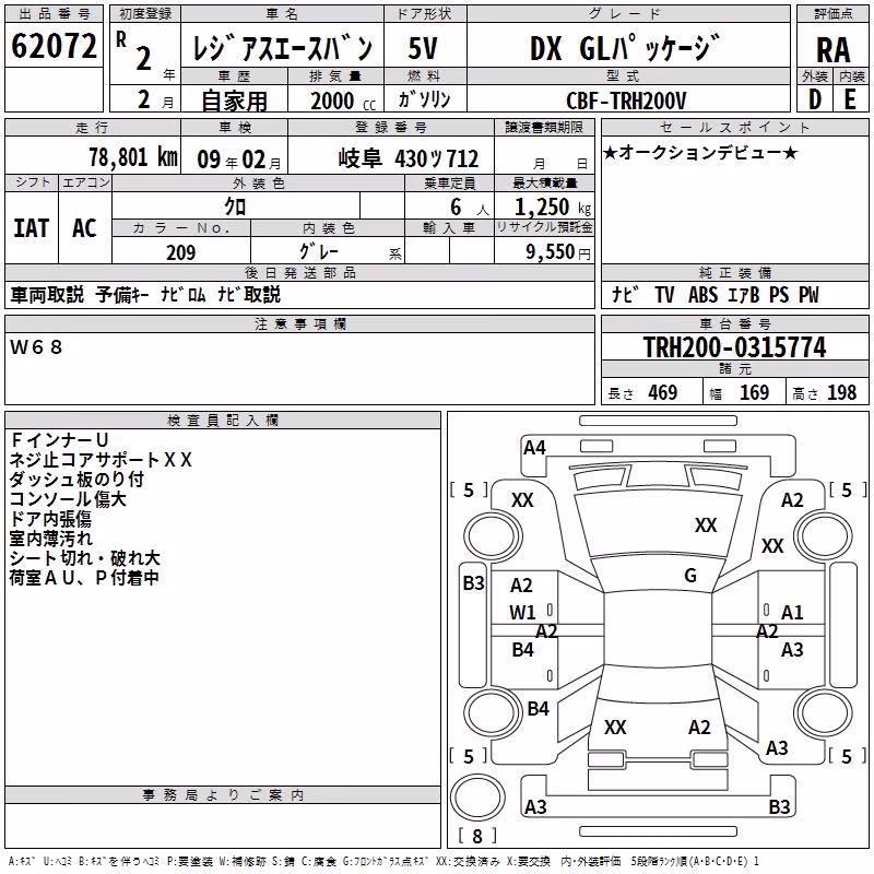 TOYOTA REGIUS ACE