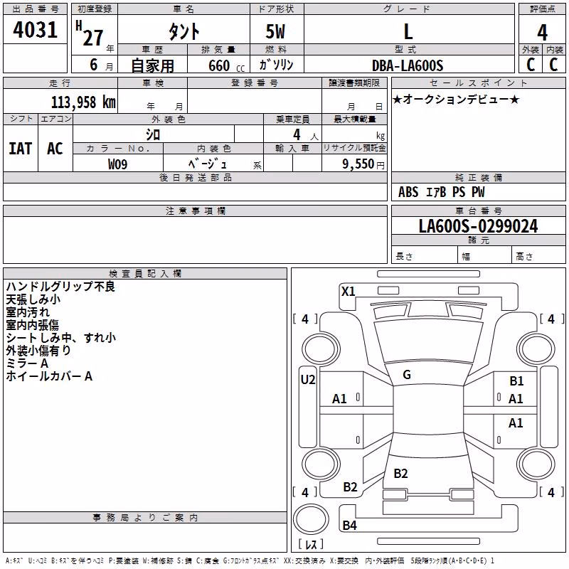 DAIHATSU TANTO