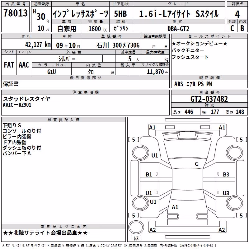 SUBARU IMPREZA