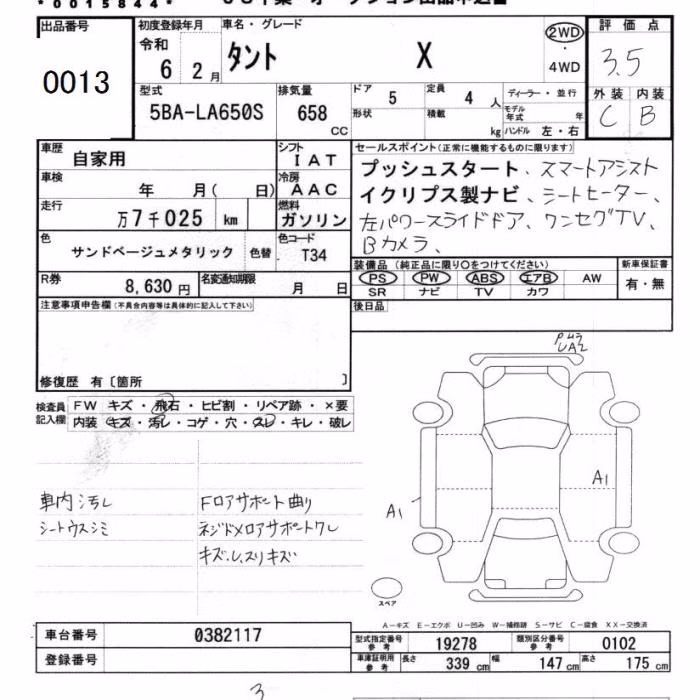 DAIHATSU TANTO