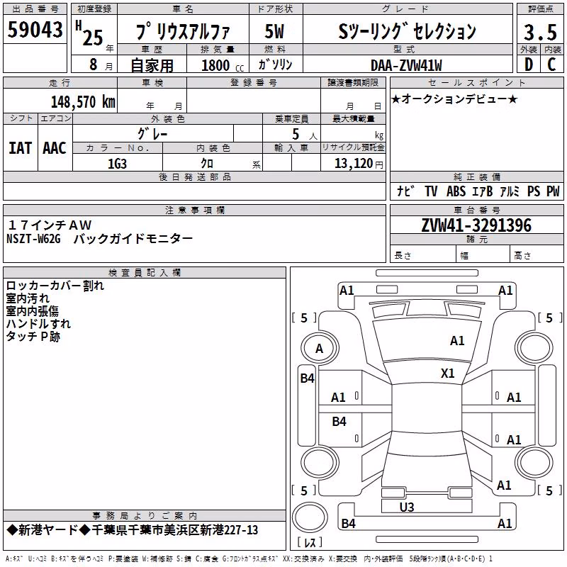 TOYOTA PRIUS ALPHA