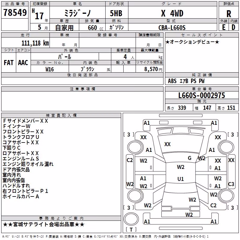 DAIHATSU MIRA GINO