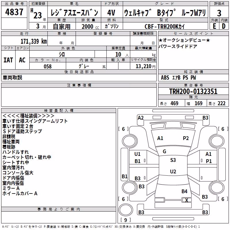 TOYOTA REGIUS ACE