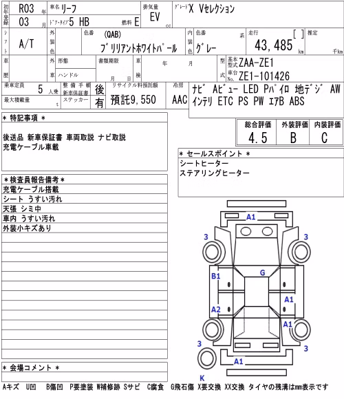 NISSAN LEAF