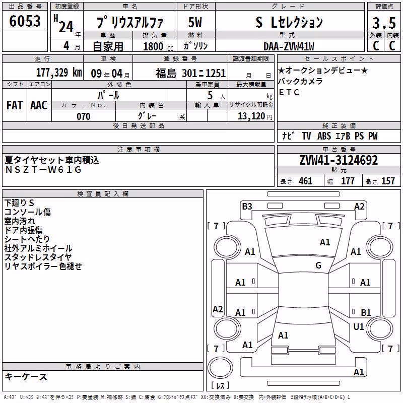 TOYOTA PRIUS ALPHA