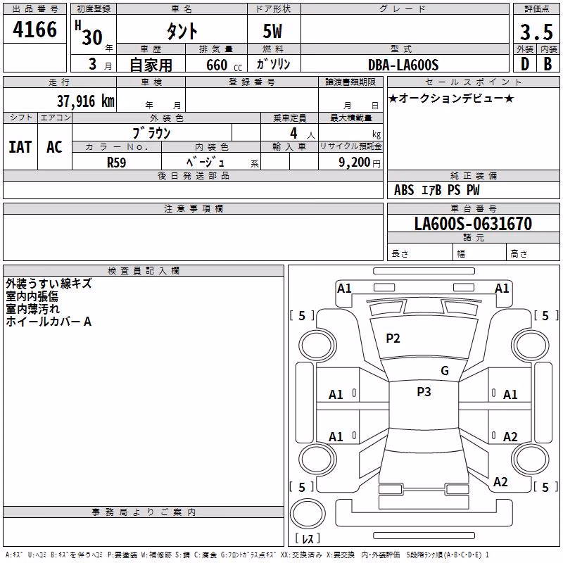 DAIHATSU TANTO
