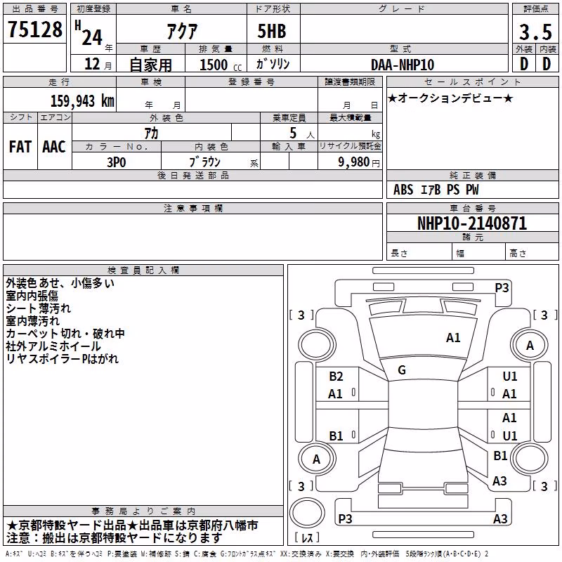 TOYOTA AQUA