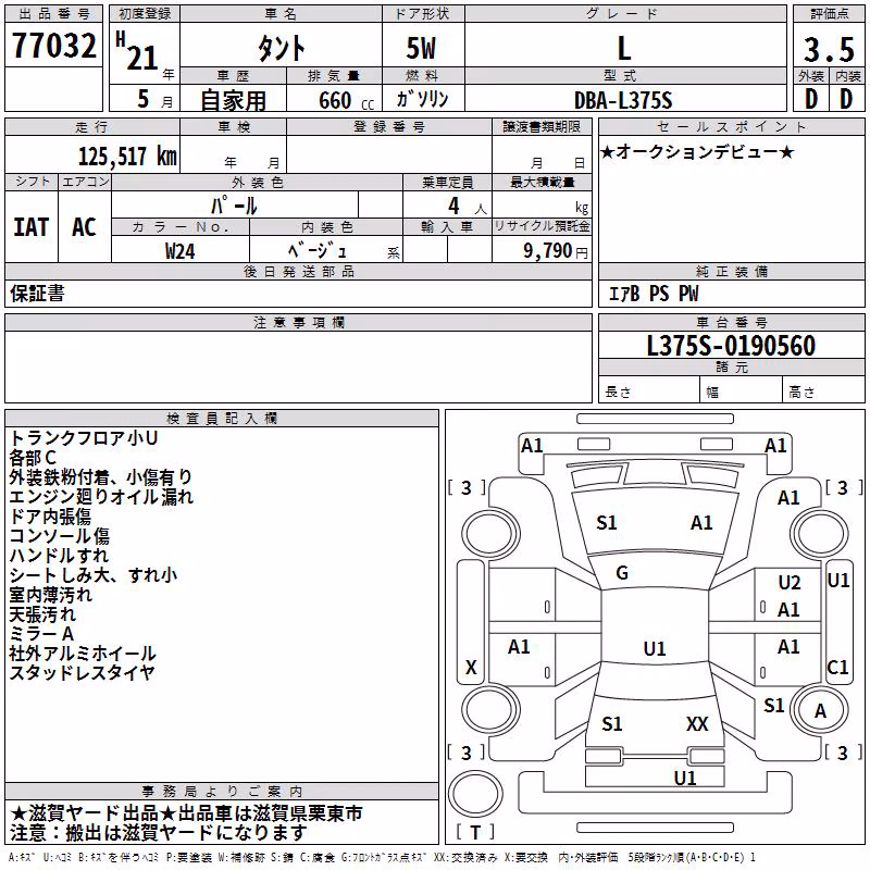 DAIHATSU TANTO