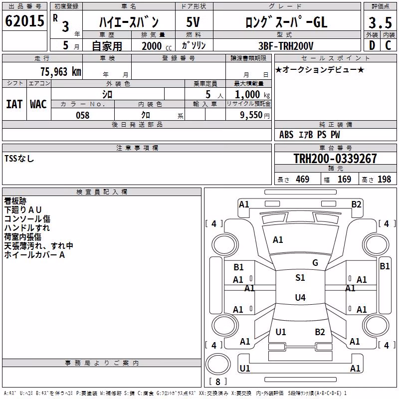TOYOTA REGIUS ACE