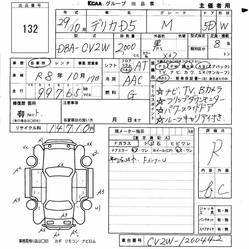 MITSUBISHI DELICA D:5