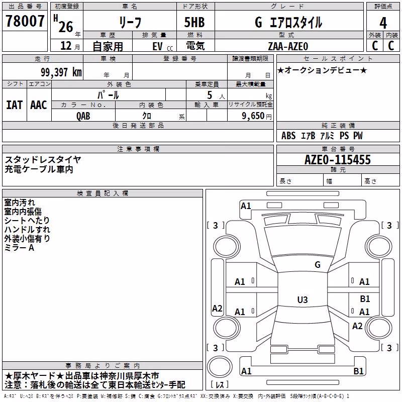 NISSAN LEAF