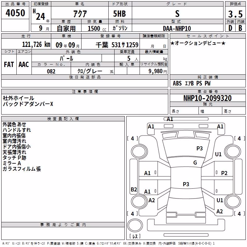 TOYOTA AQUA