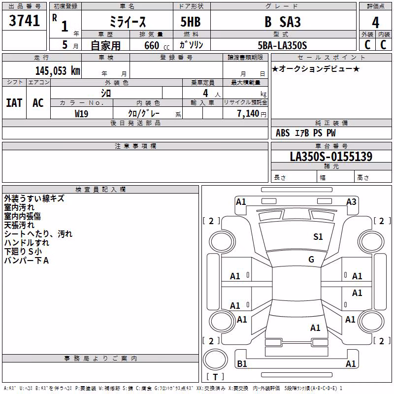 DAIHATSU MIRA E:S