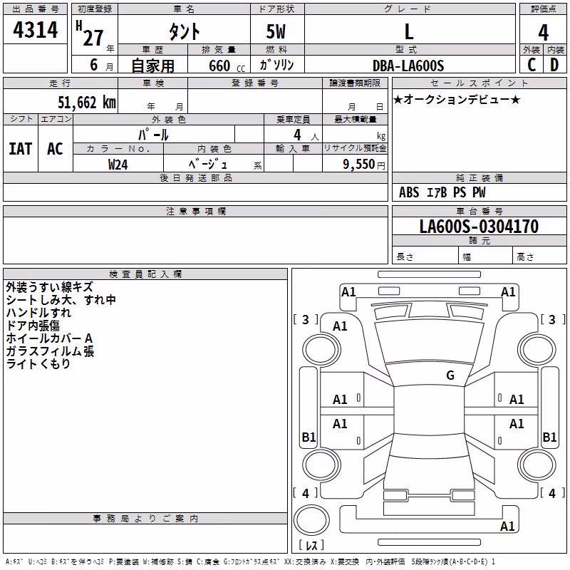 DAIHATSU TANTO
