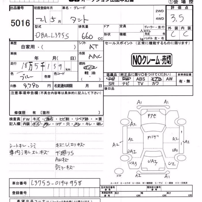 DAIHATSU TANTO