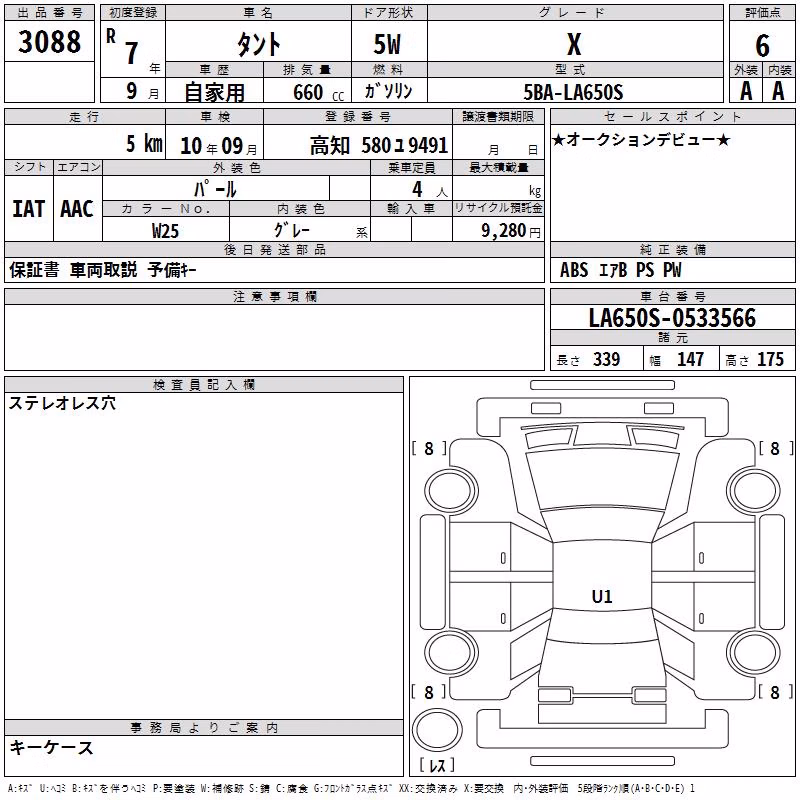 DAIHATSU TANTO