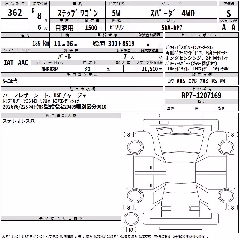 HONDA STEPWGN