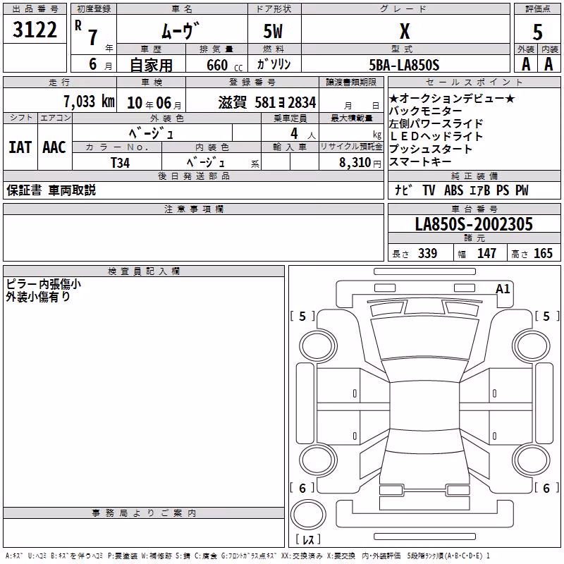 DAIHATSU MOVE