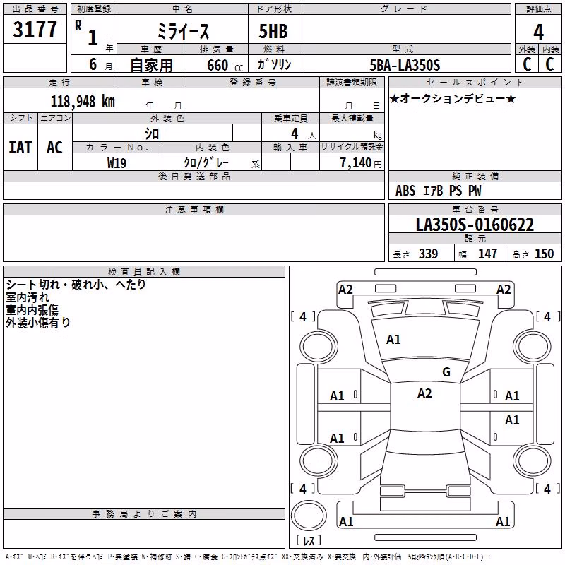 DAIHATSU MIRA E:S