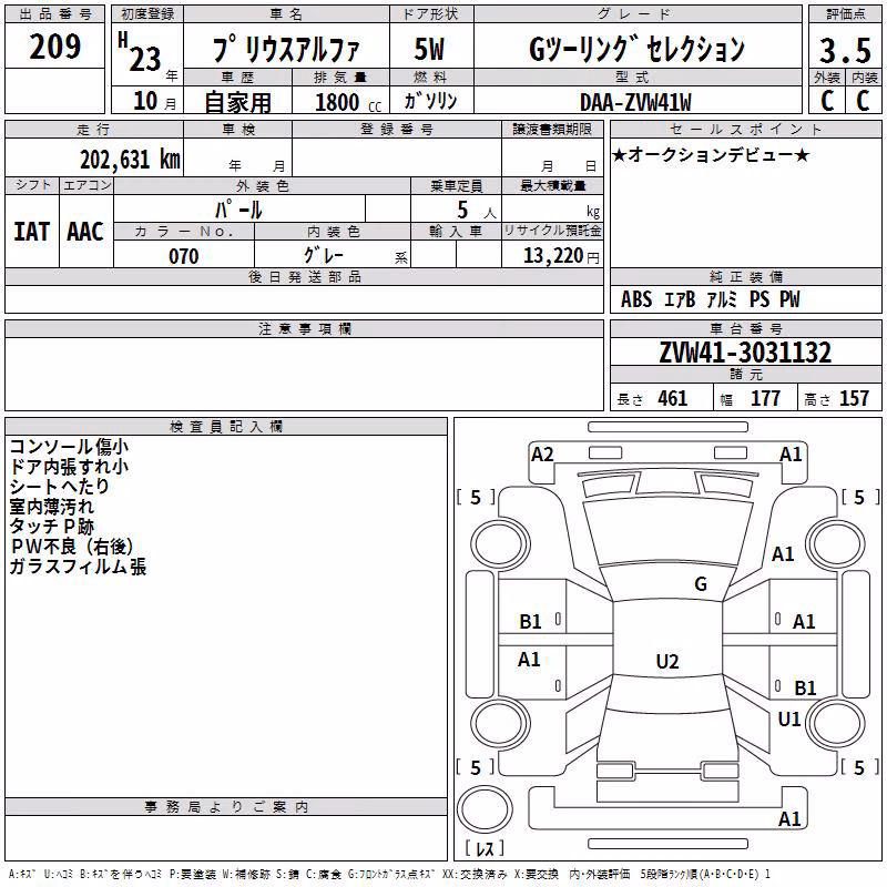 TOYOTA PRIUS ALPHA