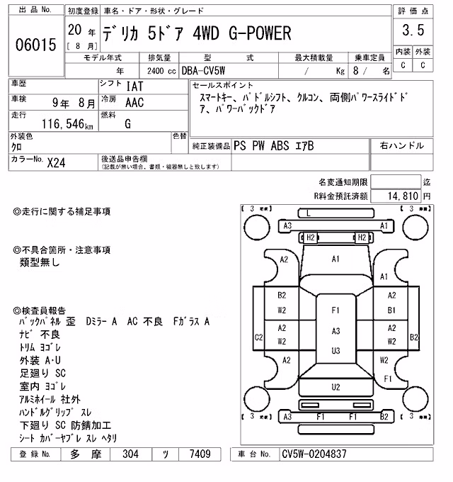 MITSUBISHI DELICA D:5