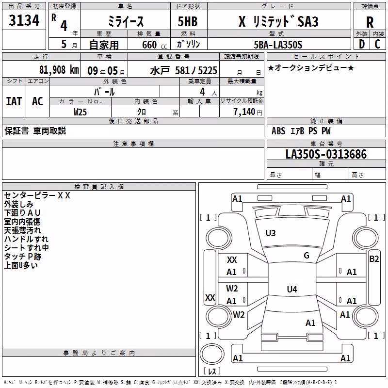 DAIHATSU MIRA E:S