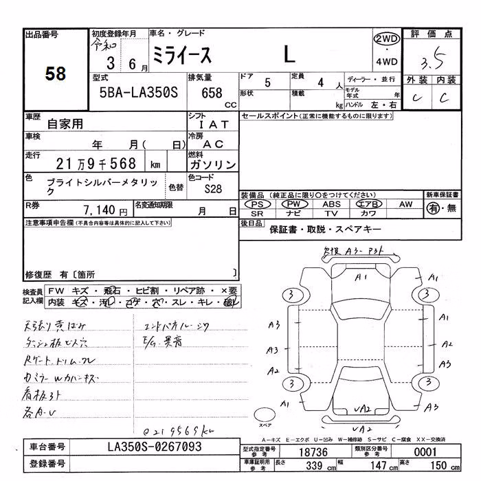 DAIHATSU MIRA E:S