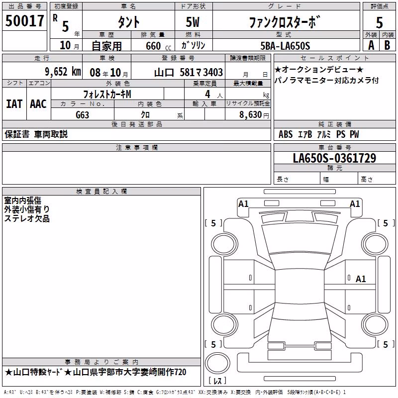 DAIHATSU TANTO