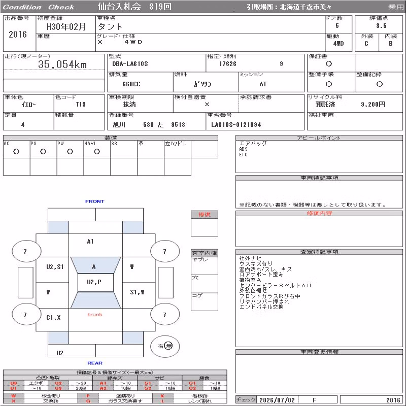 DAIHATSU TANTO